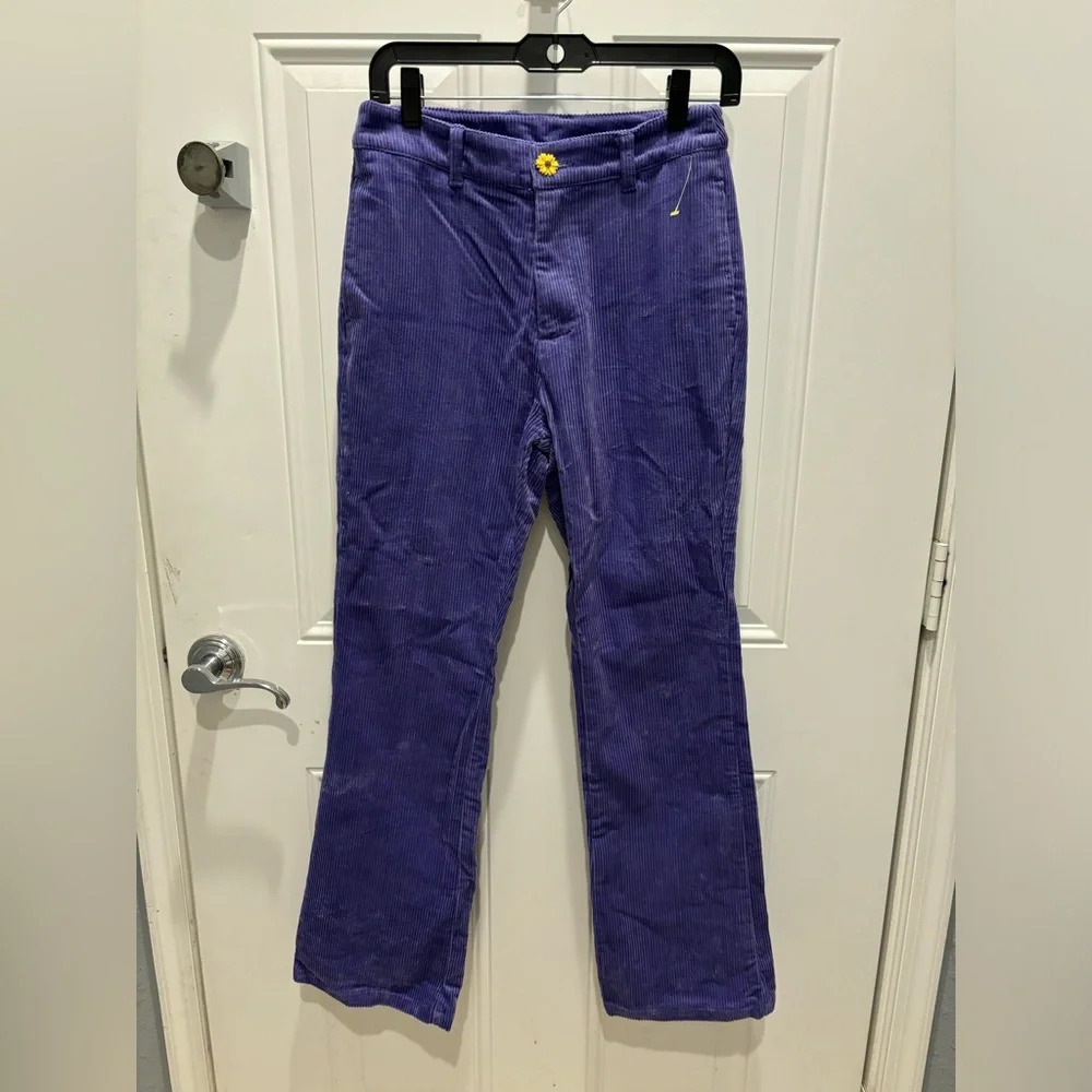 Y.T.G  corduroy flare pants xs